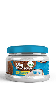 Olej kokosowy rafinowany 200ml