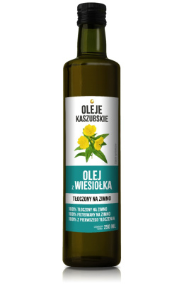 Olej z wiesiołka tłoczony na zimno 250ml