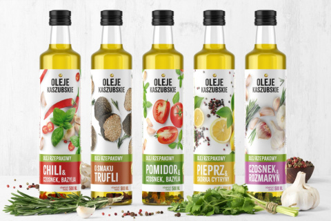 Zestaw olejów smakowych 500ml Zestaw olejów smakowych 500ml