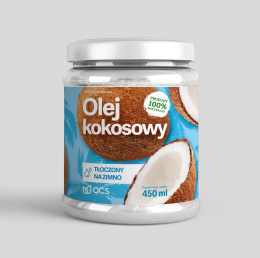 olej kokosowy tłoczony na zimno 450ml