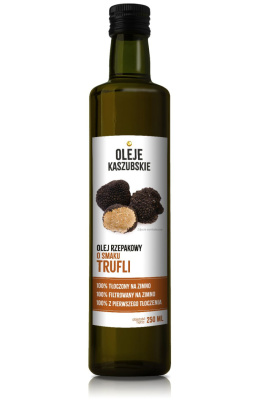 olej rzepakowy tłoczony na zimno o smaku trufli 250ml
